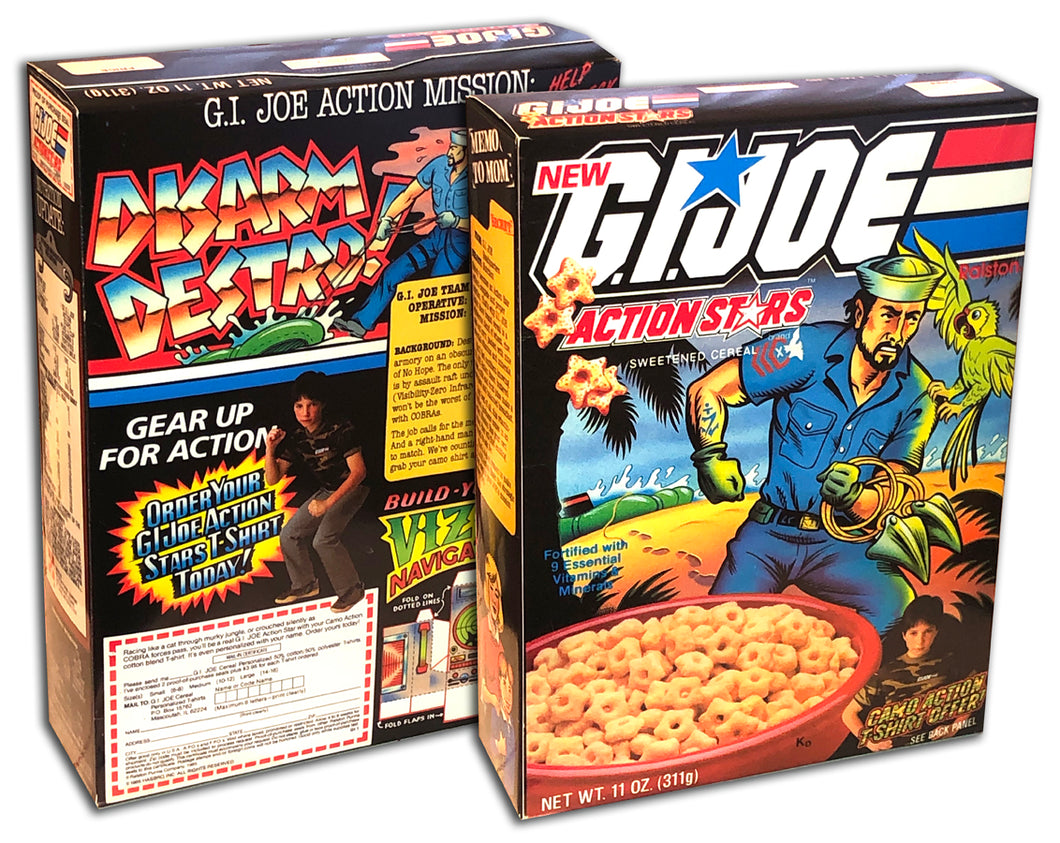 Cereal Box: G.I. Joe Action Stars (Shipwreck)