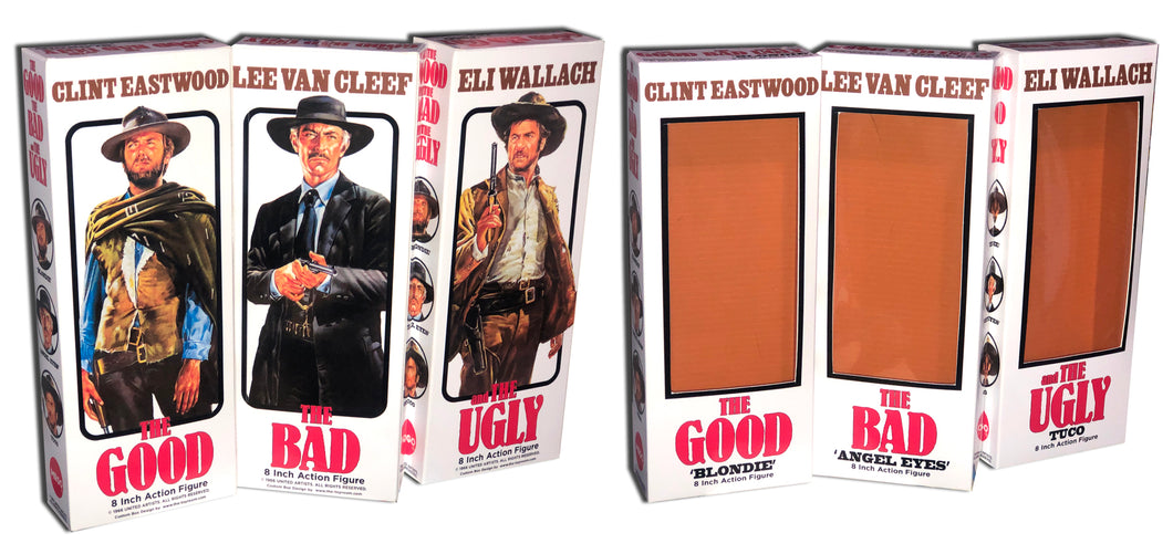 Mego Boxes: The Good, The Bad and The Ugly (Set of 3)