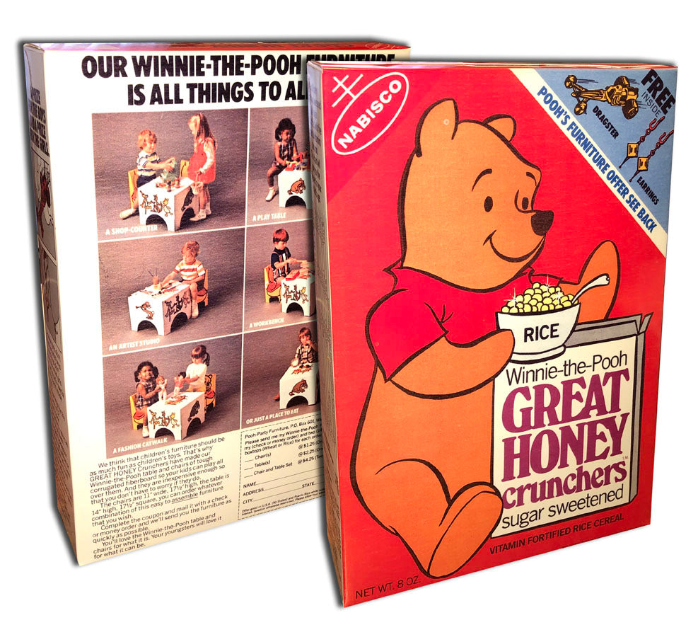 Cereal Box: Great Honey Crunchers (Pooh)