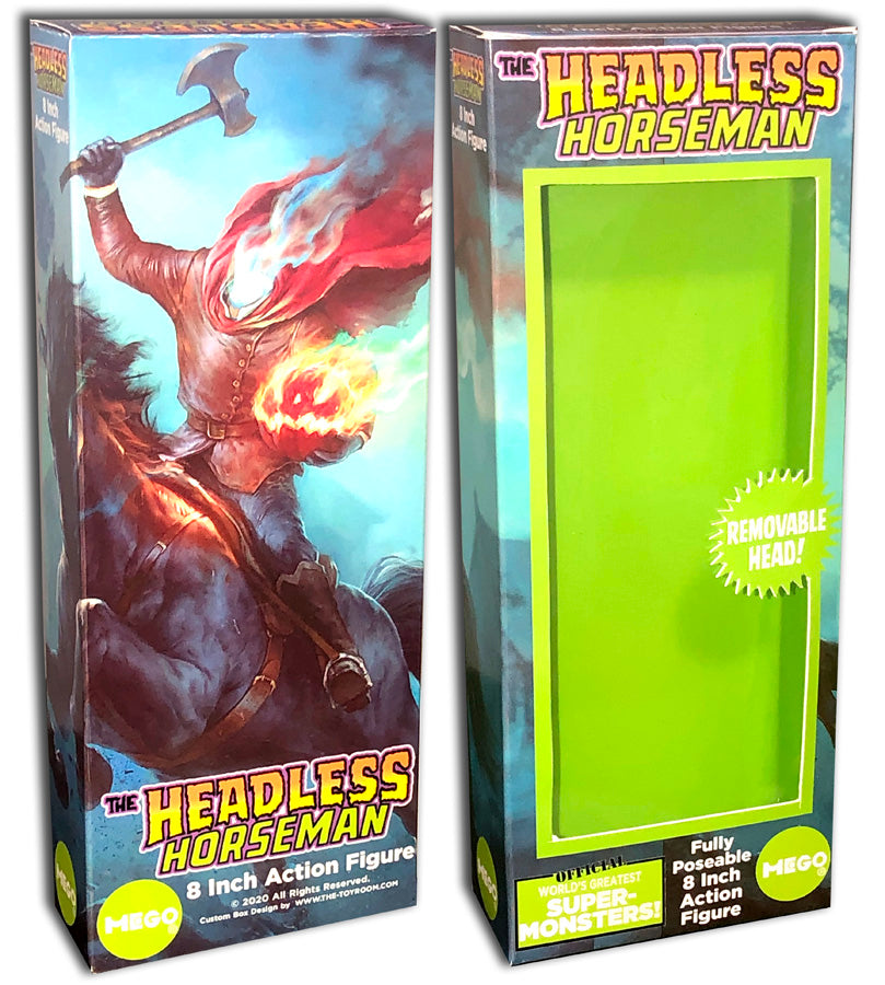 Mego Box: Headless Horseman – The Toyroom Repro & Custom Packaging