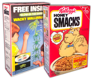 Cereal Box: Honey Smacks (Wally Bear 1986)