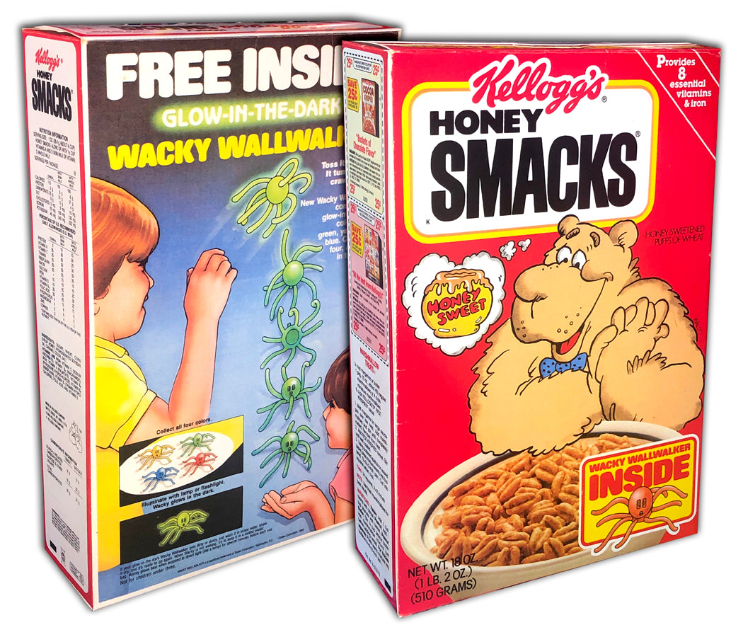 Cereal Box: Honey Smacks (Wally Bear 1986)