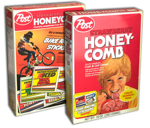 Cereal Box: Strawberry Honeycomb