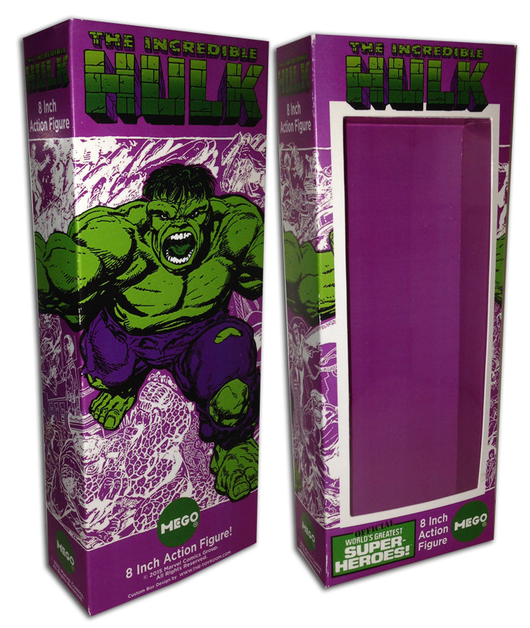Mego Hulk Box: Byrne – The Toyroom Repro & Custom Packaging