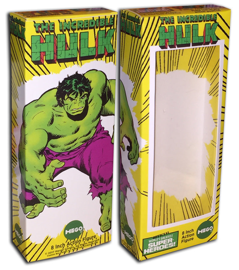 Mego Hulk Box: Yellow