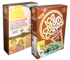 Cereal Box: Ice Cream Cones (Chocolate)