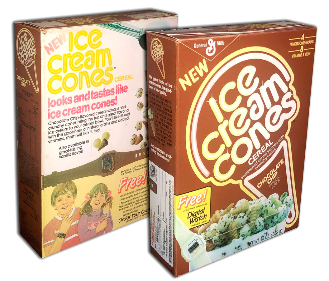 Cereal Box: Ice Cream Cones (Chocolate)