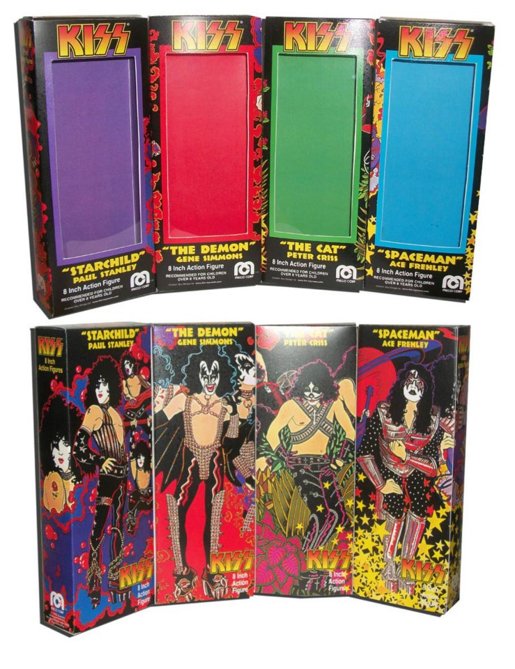 Mego KISS Boxes: Solo Posters (Set of 4)