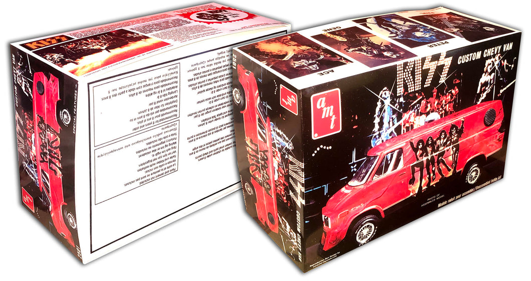 AMT: KISS Custom Chevy Van Model Kit Box