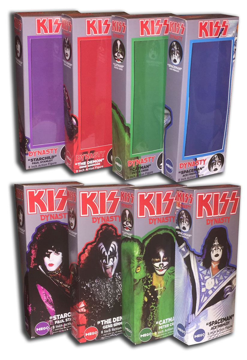 Mego KISS Boxes: Dynasty (Set of 4)