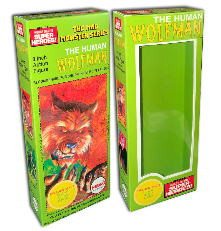 MEGO Mad Monster Box: Wolfman – The Toyroom Repro & Custom Packaging