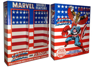 Mego 2-Pack Box: Marvel Double Feature (Captain America & The Falcon)