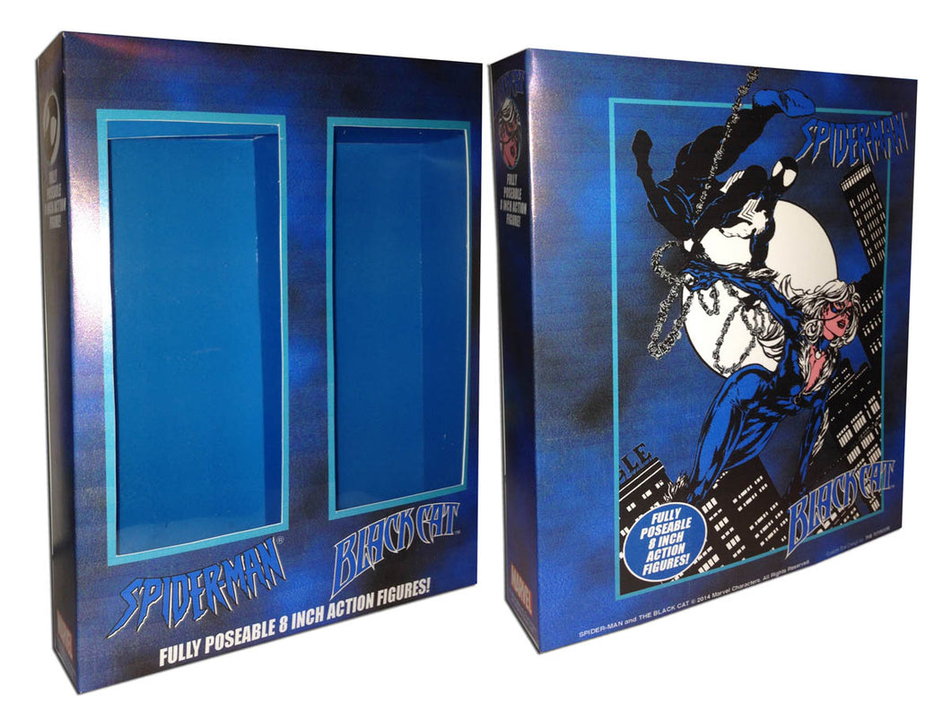 Mego 2-Pack Box: Spider-Man & Black Cat