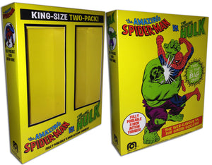Mego 2-Pack Box: Spider-Man vs. The Hulk