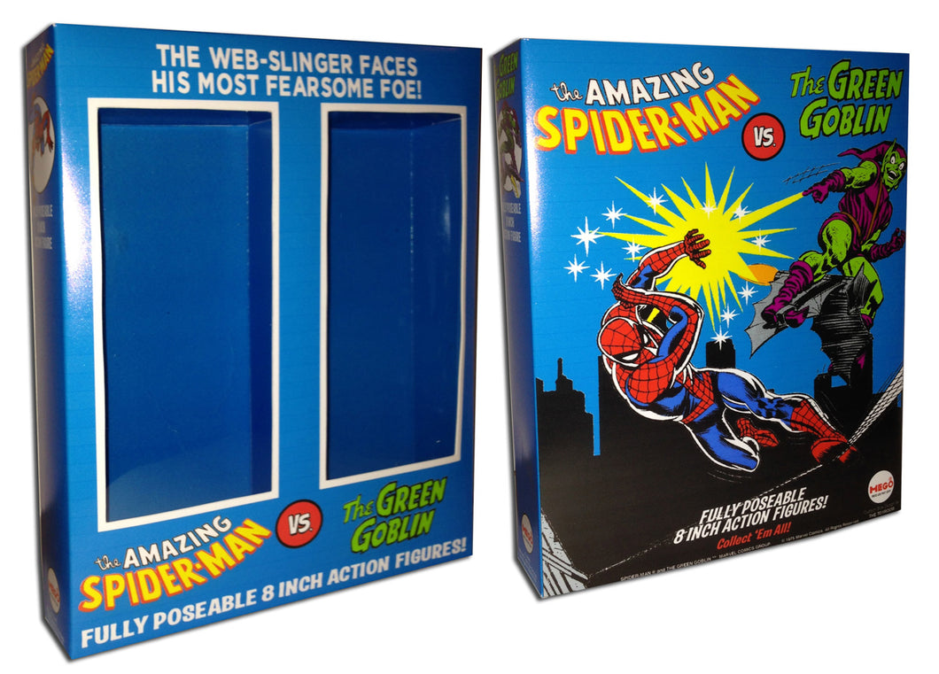 Mego 2-Pack Box: Spider-Man vs. The Green Goblin