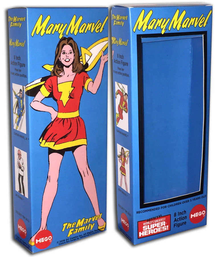 Mego Shazam Box: Marvel Family Mary