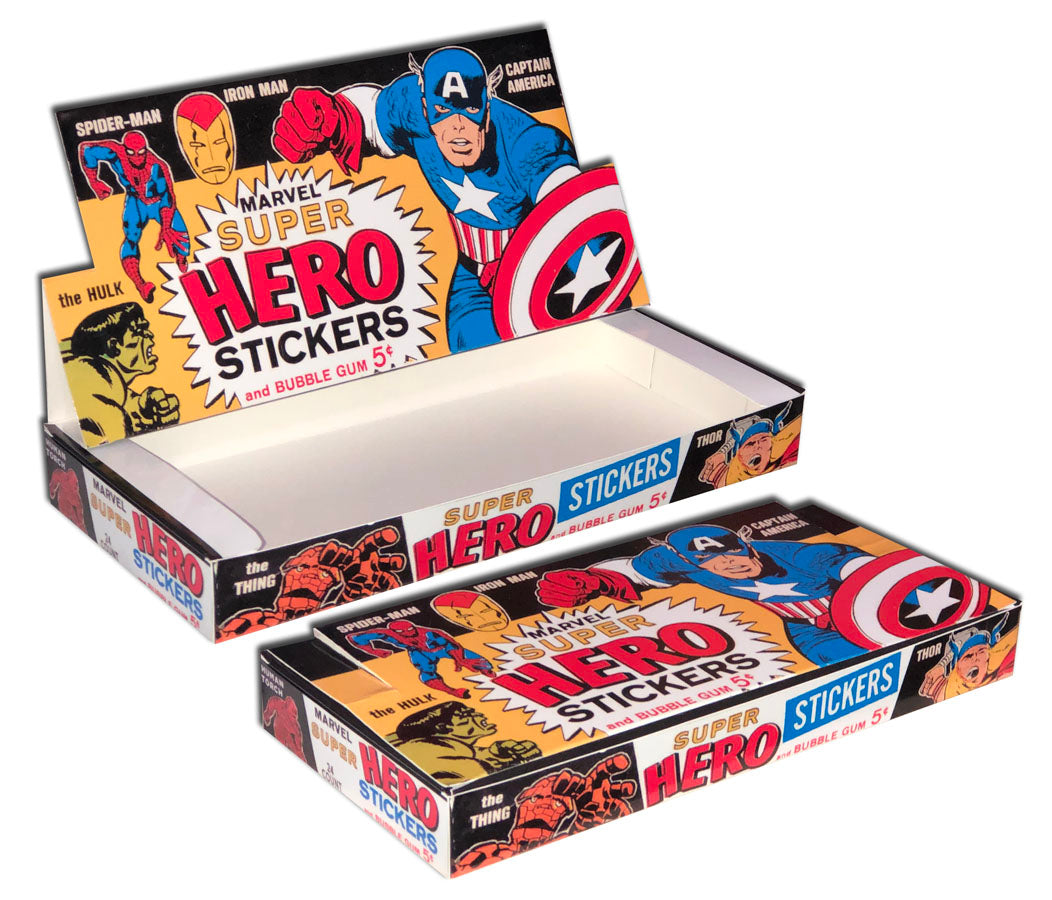 Gum Cards: Marvel Super Hero Stickers