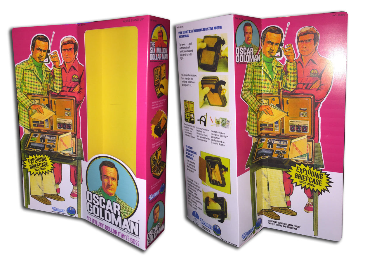 Figurine Kenner 1977 Oscar Goldman – L'Homme Qui Valait 3 Milliards – 33 Cm – Hong Kong