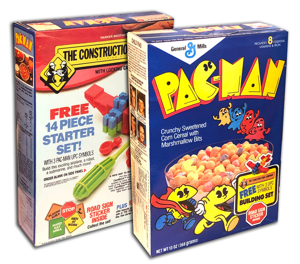 Cereal Box: Pac-Man – The Toyroom Repro & Custom Packaging