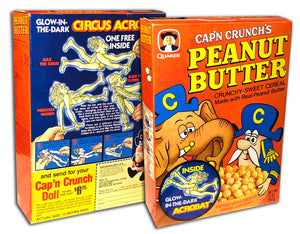 Cereal Box: Peanut Butter Crunch (Circus Acrobat)