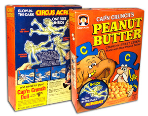 Cereal Box: Peanut Butter Crunch (Circus Acrobat)
