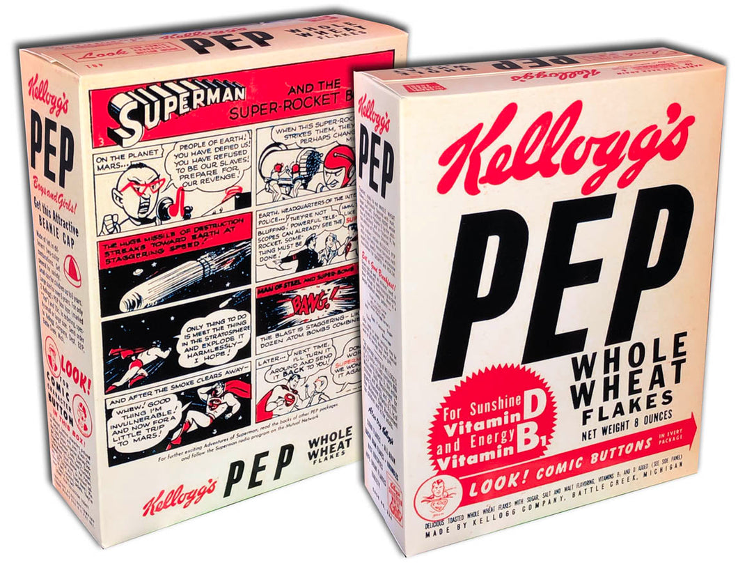 Cereal Box: PEP