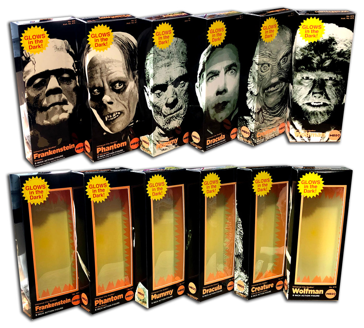 remco monsters Mego Boxes: Remco Monsters (Glow) – The Toyroom Repro & Custom Packaging