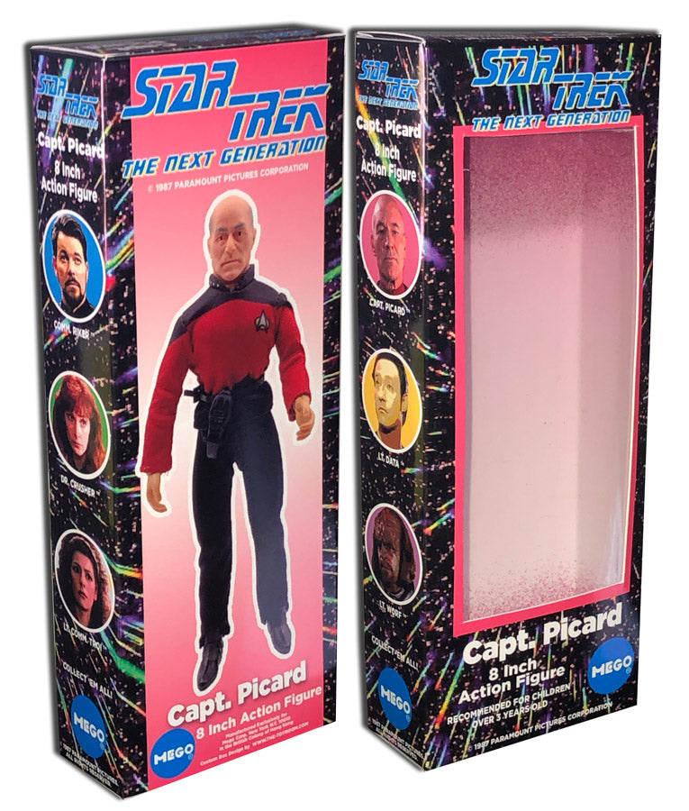 Mego Star Trek Box: TNG Captain Picard