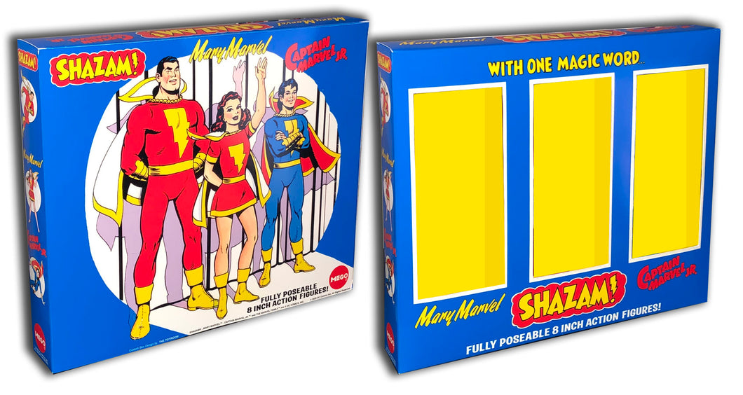 Mego 3-Pack Box: Shazam Family