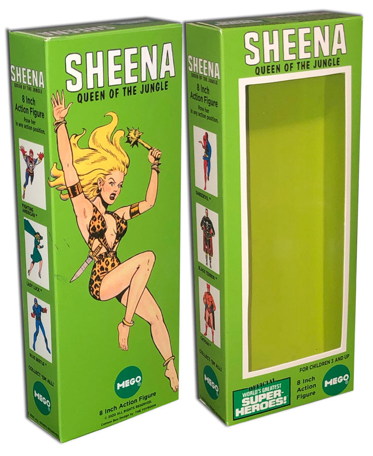 Mego Box: Sheena, Queen of the Jungle – The Toyroom Repro & Custom ...
