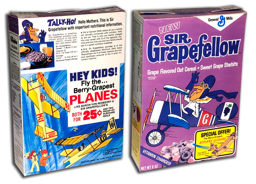 Cereal Box: Sir Grapefellow