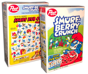 Cereal Box: Smurf Berry Crunch