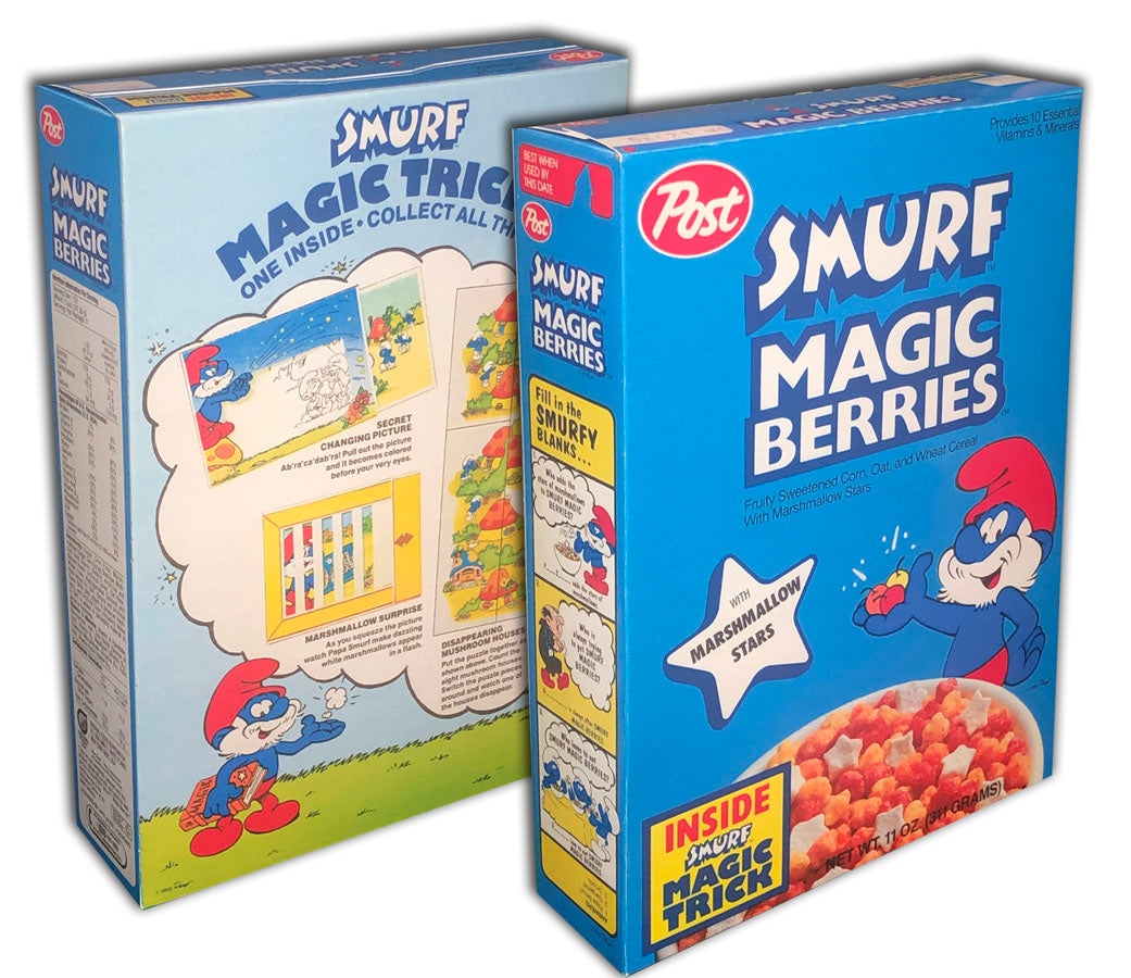 Cereal Box: Smurf Magic Berries