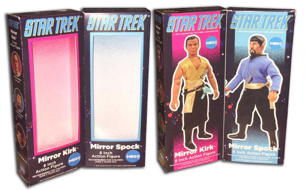 Mego Star Trek Boxes: TOS Mirror Universe