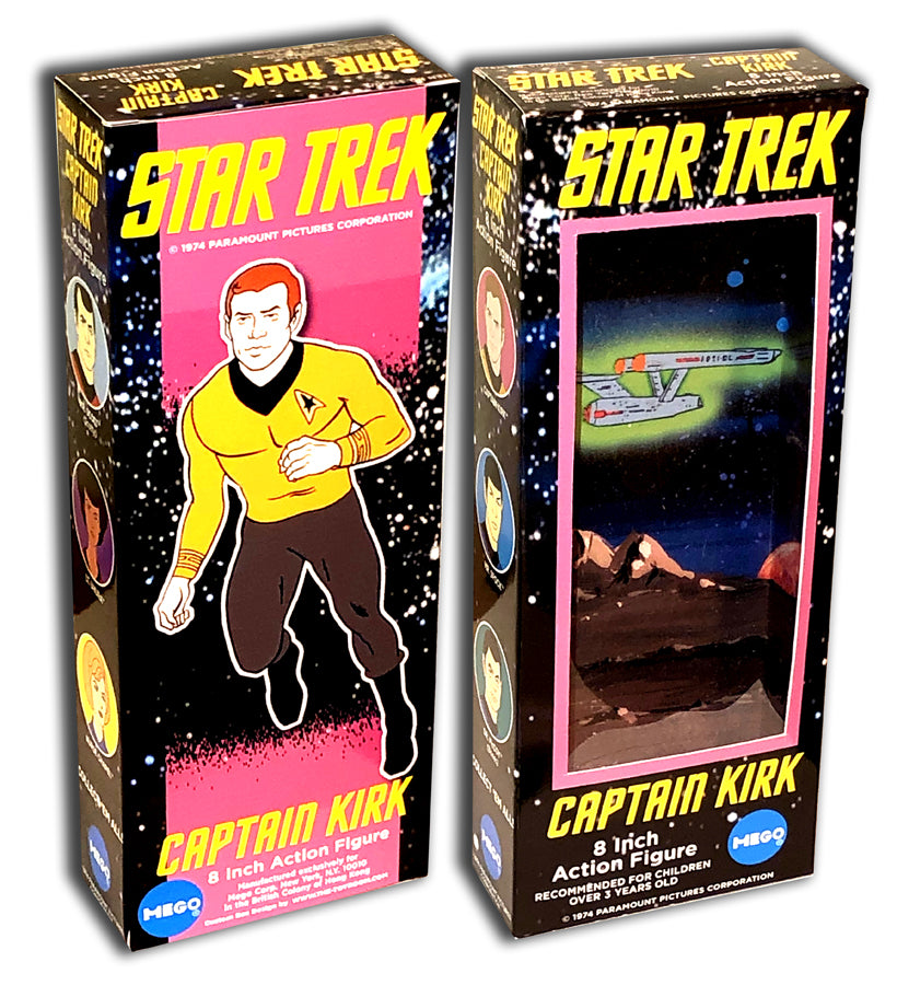 Mego Star Trek Box: Captain Kirk (Filmation)