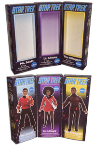 Mego Star Trek Boxes: TOS Original Crew