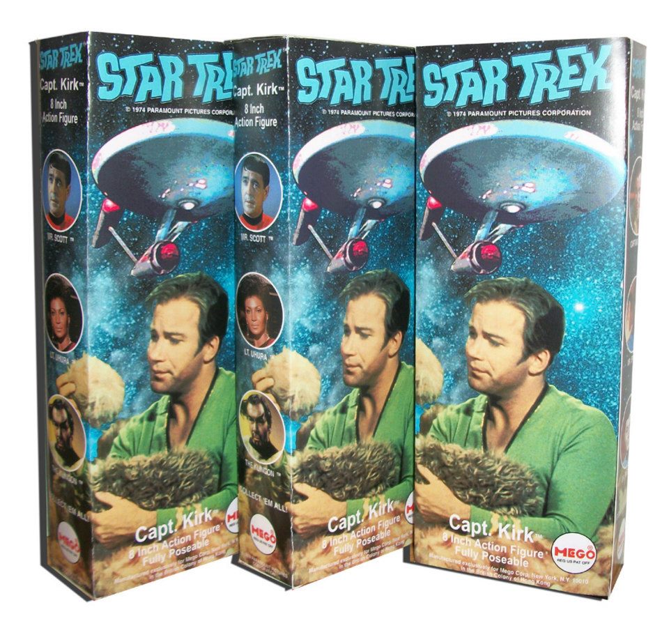 Mego Box: Captain Kirk - Tribbles (Star Trek TV)