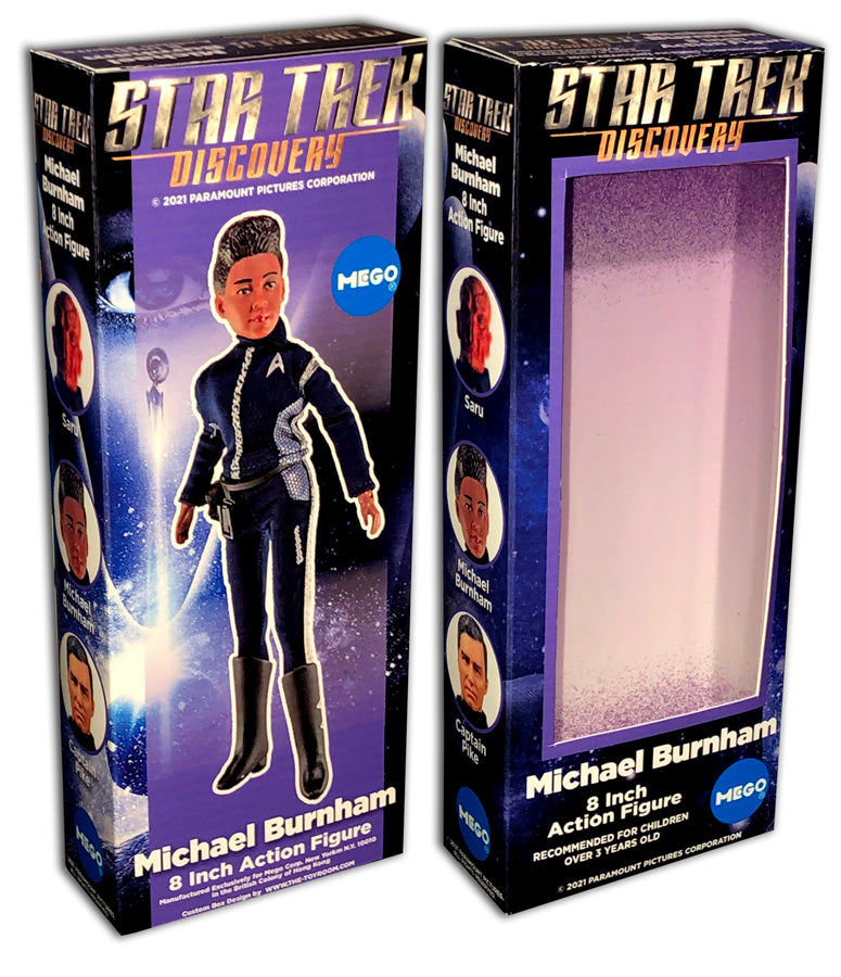 Mego Box: Michael Burnham (Star Trek Discovery Mego)