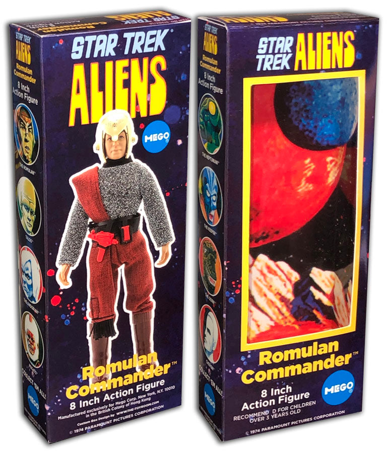 Mego Star Trek Box: Aliens (Romulan Commander)