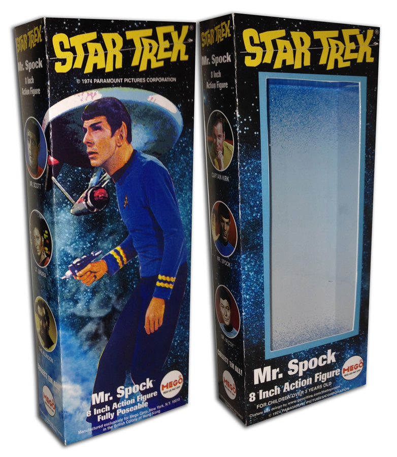 Mego Star Trek Box: Mr. Spock (Gold Key)