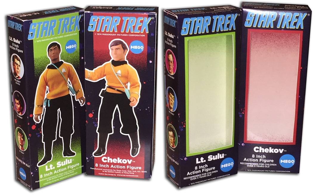 Mego Star Trek Boxes: TOS Original Crew 2