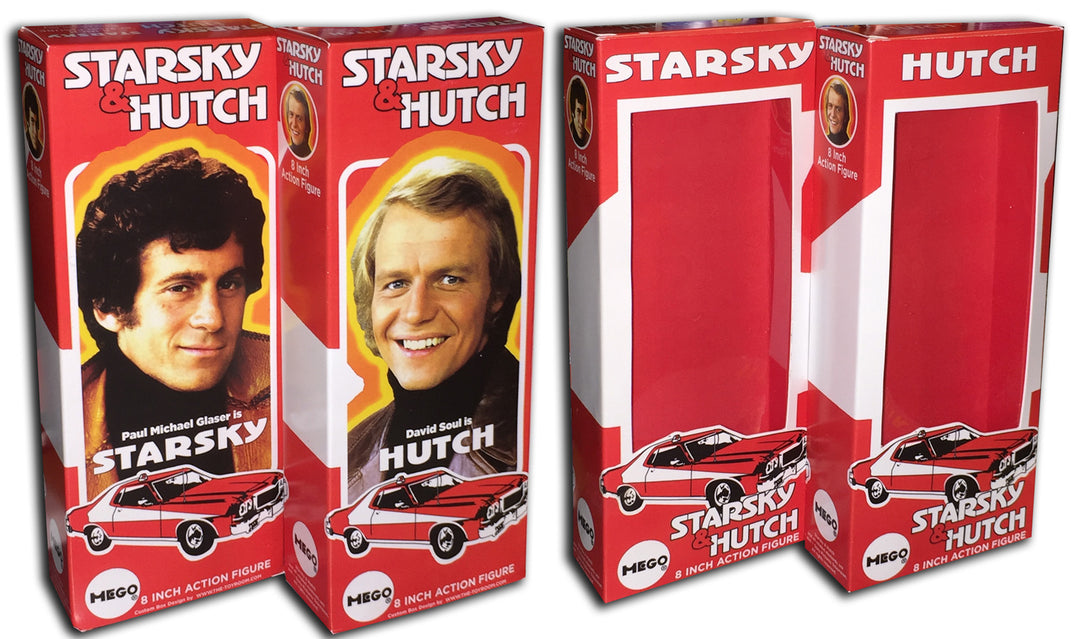 Mego Boxes Starsky & Hutch (Set of 2) The Toyroom Repro & Custom