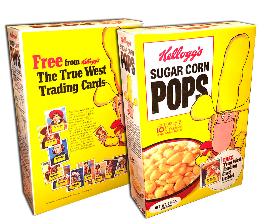 Cereal Box: Sugar Corn Pops (Big Yella)