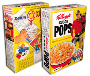 Cereal Box: Sugar Pops (Cowboy)