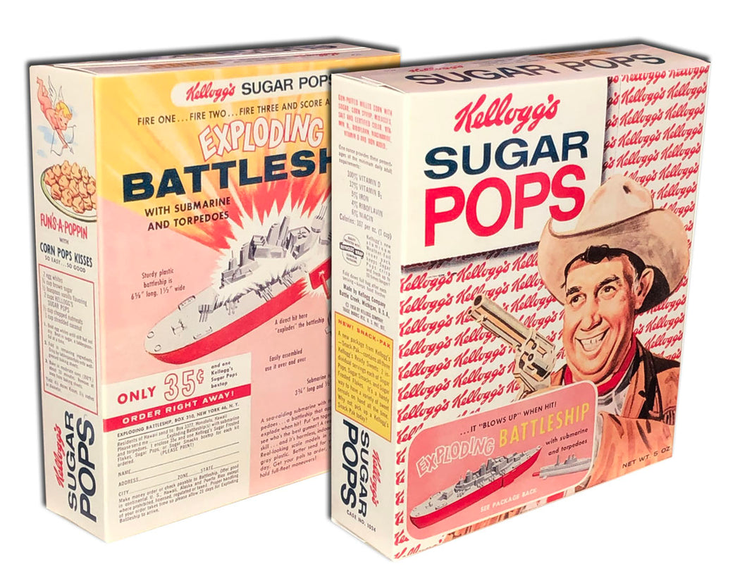 Cereal Box: Sugar Pops (Jingles 5 oz)