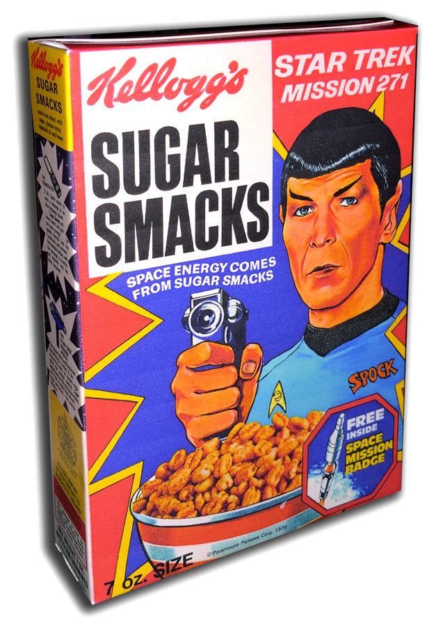 Cereal Box: Sugar Smacks (Mr. Spock)