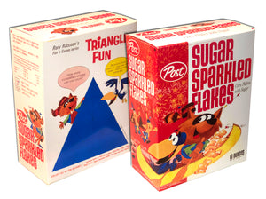 Cereal Box: Sugar Sparkled Flakes Cereal Box