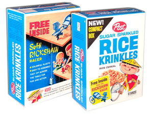 Cereal Box: Sugar Sparkled Rice Krinkles (Rickshaw)