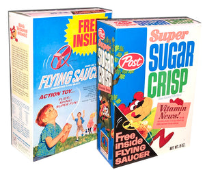 Cereal Box: Super Sugar Crisp (Flying Saucer)