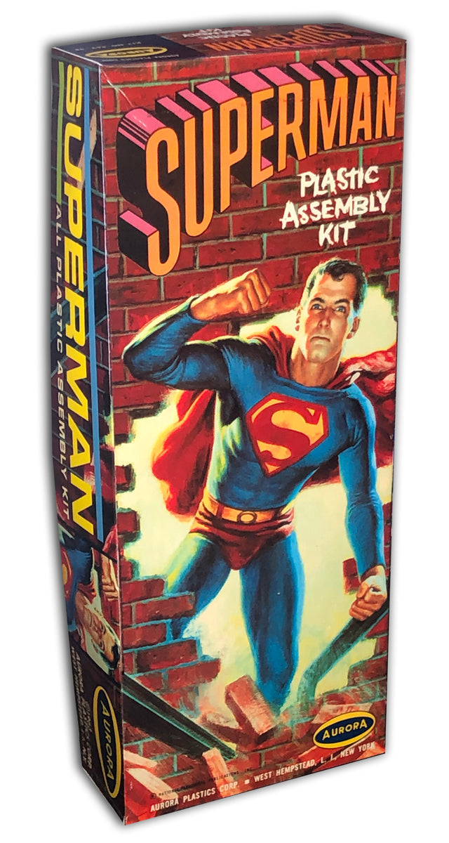 AURORA: Superman Model Kit Box